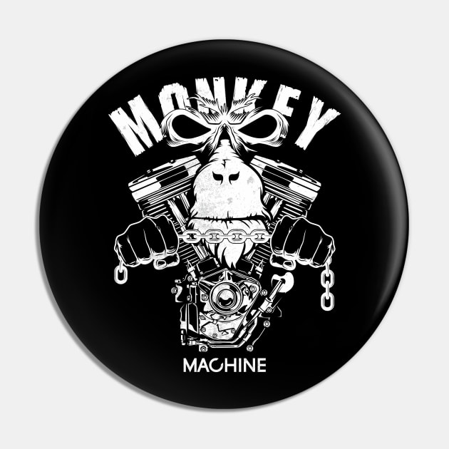 Monkey Machine Pin by Insomnia_Project