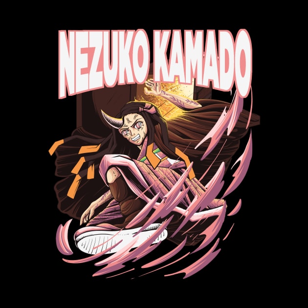 NEZUKO KAMADO | KIMETSU NO YAIBA by Qalbi studio