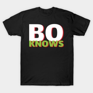 Bo Knows T-Shirts for Sale