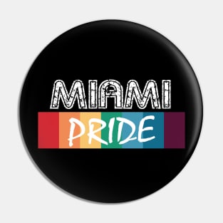 Miami City Vintage Gay Pride Pin