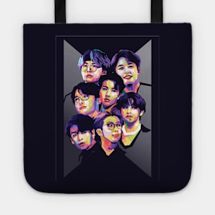 all member BTS kpop Tote