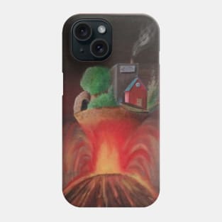 Volcanic Island Transformation Phone Case