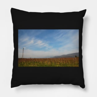 Autumn Landscape in Friuli Pillow