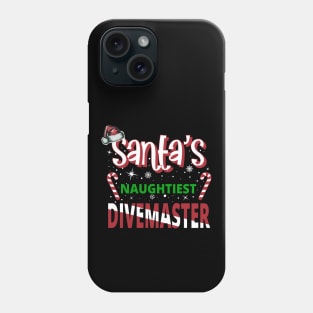 Santa's Naughtiest Divemaster - Holiday Funny Christmas Phone Case