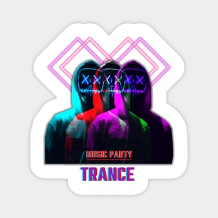 Music Party. Trance Magnet