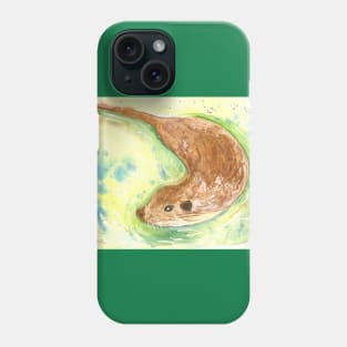 Swimming Otter Phone Case