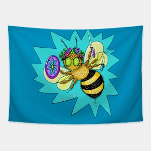 Bee a Warrior Tapestry