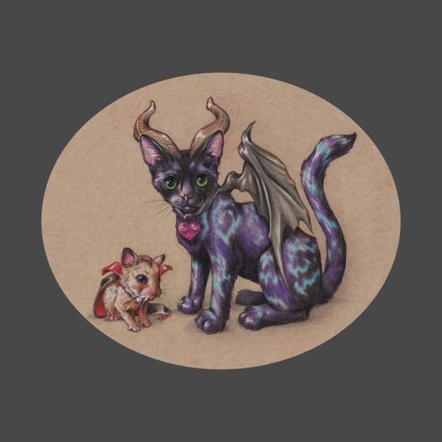 Pet Monsters - RedBubble Challenge October 2016 by justteejay