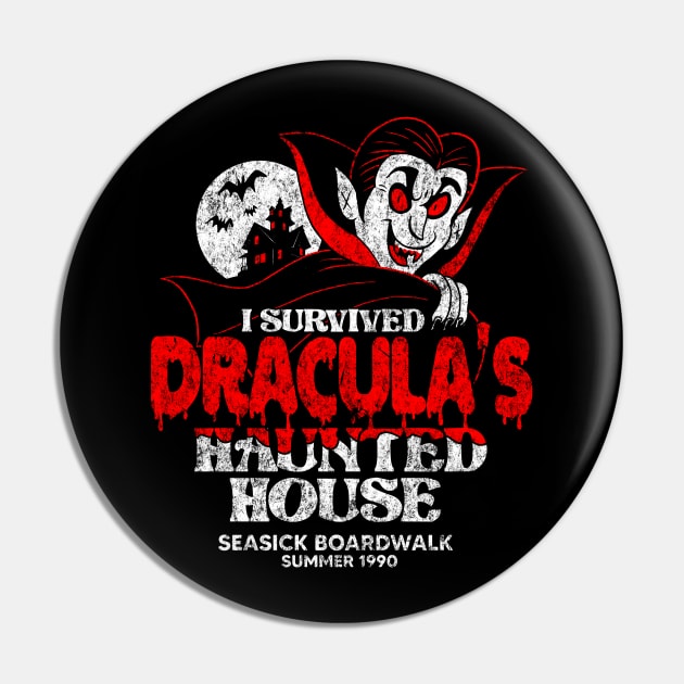 Dracula's Haunted House Pin by chrisraimoart