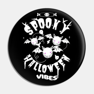 Spooky Halloween Vibes Pin