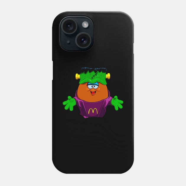 FrankenNugget Phone Case by Eighties Wild Child