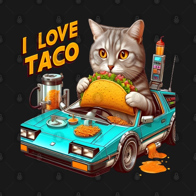 Feline Fiesta I love Taco by coollooks