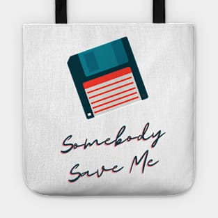 Save Me Floppy Disk Tote