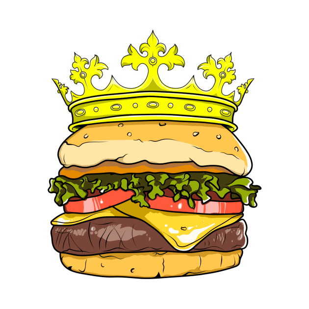 crown burger by THE_FORMAT