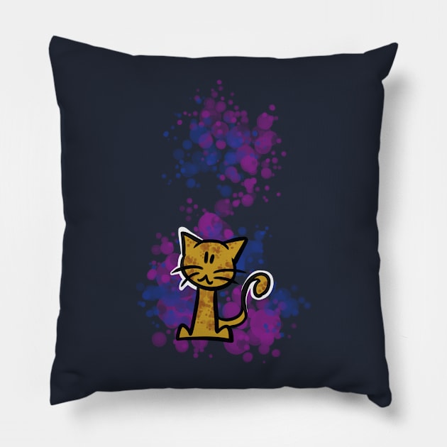 Cat Pillow by ArryDesign