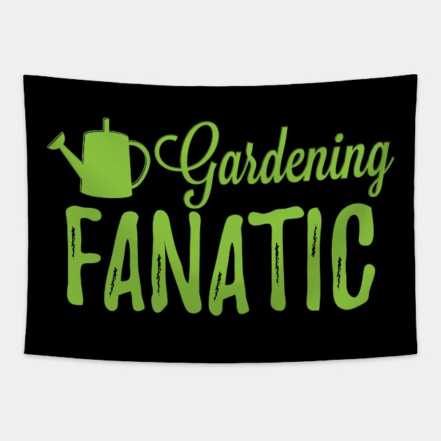 Gardening fanatic Tapestry by KC Happy Shop