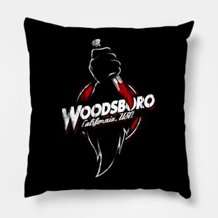 Visit Woodsboro! Pillow