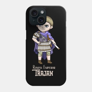 Conqueror of the Ancient World: A Regal Design Honoring Emperor Trajan Phone Case