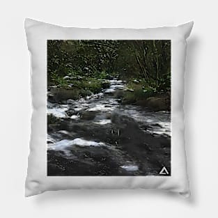 Running Streams Pillow