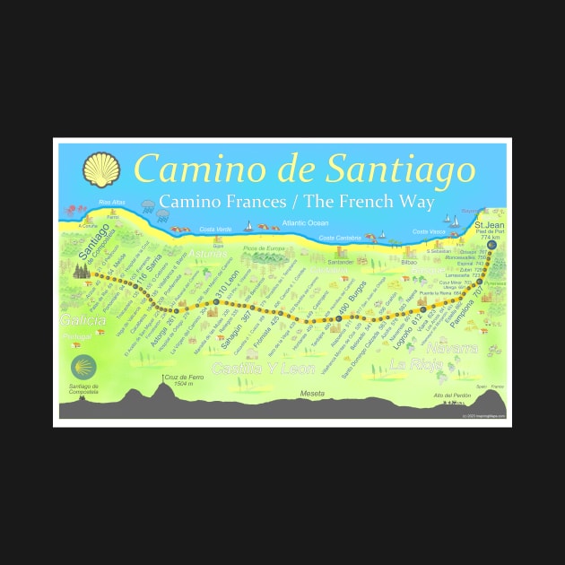 Camino de Santiago - Camino Frances / The French Way by nutrends