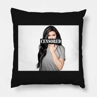 Kylie Jenner Censor Pillow