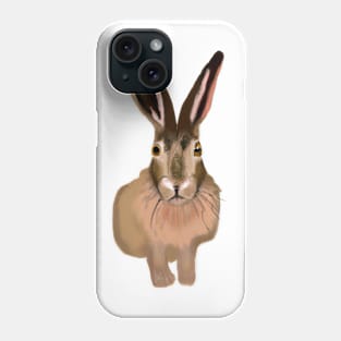 Cute Hare Drawing Phone Case