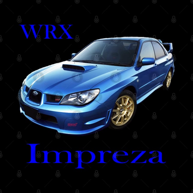 WRX Impreza by Muscle Car Tees