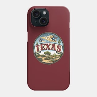 Texas State USA , Texas Gift Design Phone Case