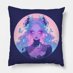 Lady of Butterflies Pillow