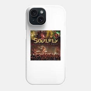 Soulfly Live Ritual Nyc Mmxix Album Cover Phone Case