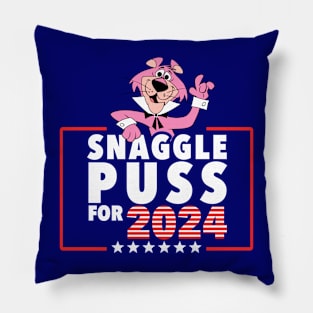 Snagglepuss for President 2024 USA Pillow