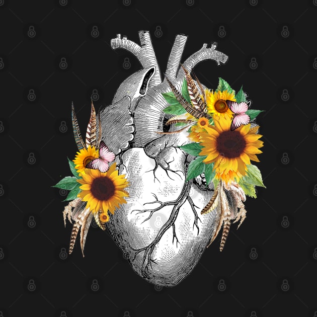 Floral heart 10 by Collagedream