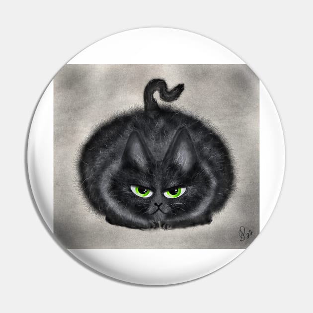 Grumpster Cat Pin by Handie