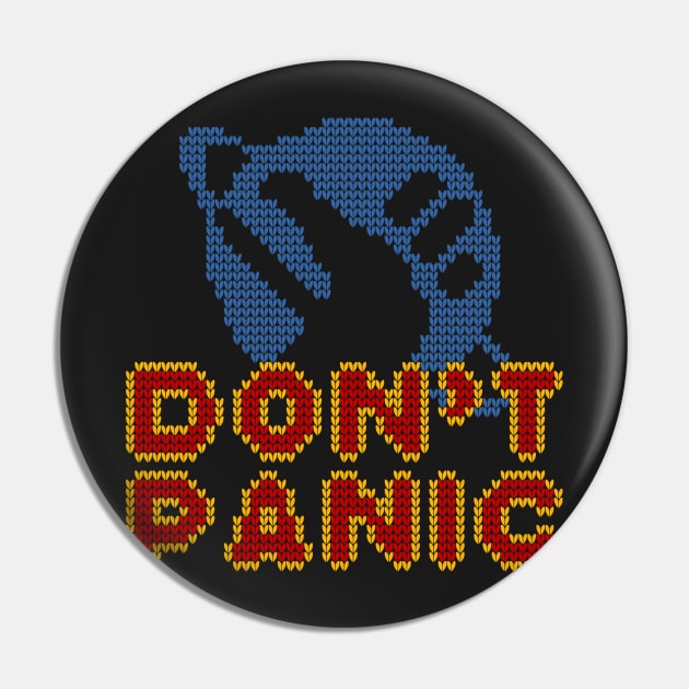 Don't Panic V2 Pin by maped