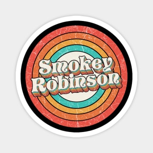 Smokey Proud Name - Vintage Grunge Style Magnet