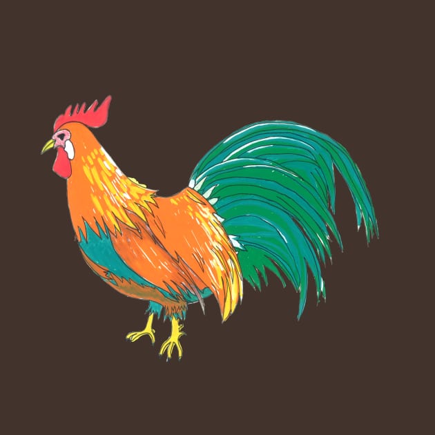 The Rooster by DoodlesAndStuff