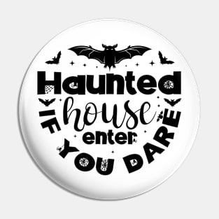 Haunted house Pin