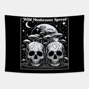 Wild Mushroom Spread Tapestry