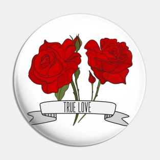 Love roses Pin
