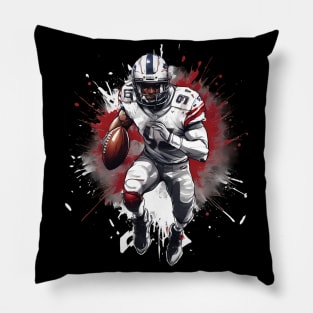 Kickoff American Football Pillow