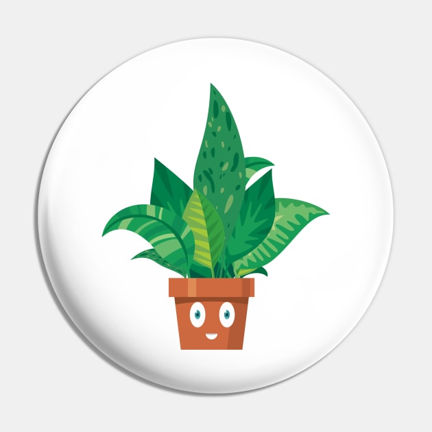 Happy Plant Pin by Already Original