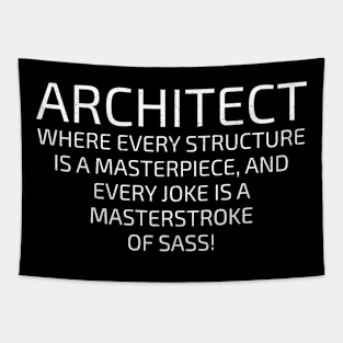 Architect Where Every Structure is a Masterpiece Tapestry