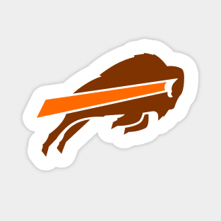 Cleveland Browns Buffalo Bills Fan Magnet