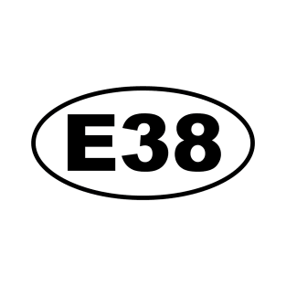 E38 Chassis Code Marathon Style T-Shirt