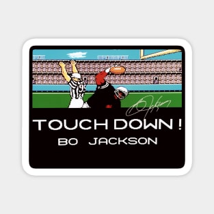 Tecmo Bowl Bo Jackson with Signature Magnet