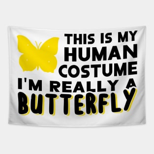 human costume butterfly brimstone Tapestry