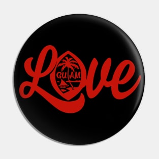 Guam Love Pin