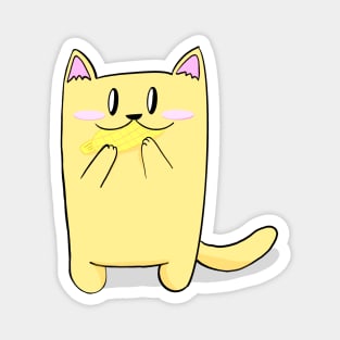 Corn Kitty Magnet