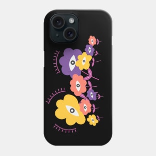 Beautiful Eye Flower Phone Case