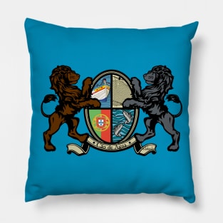 Portuguese Water Dog Crest Pillow